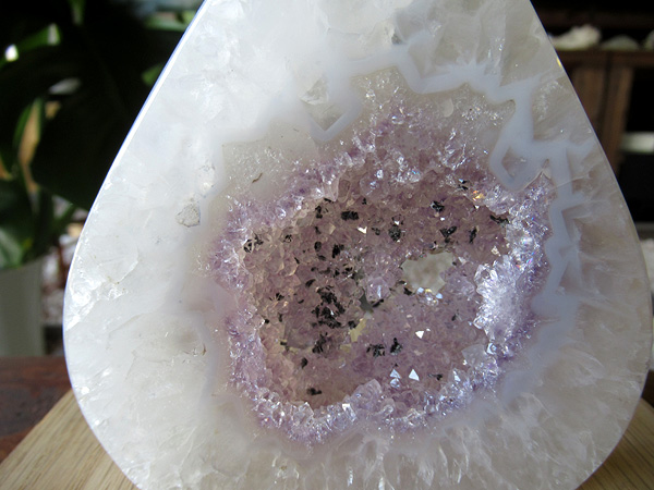 美石　瑪瑙？ 北海道産 花石瑪瑙原石磨き78g 天然石販売 名取貴石 天然石