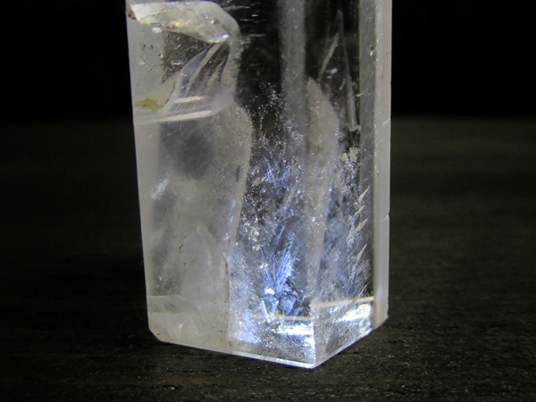 ブルーハイダウェイクォーツ エンジェルラダー 天然水晶