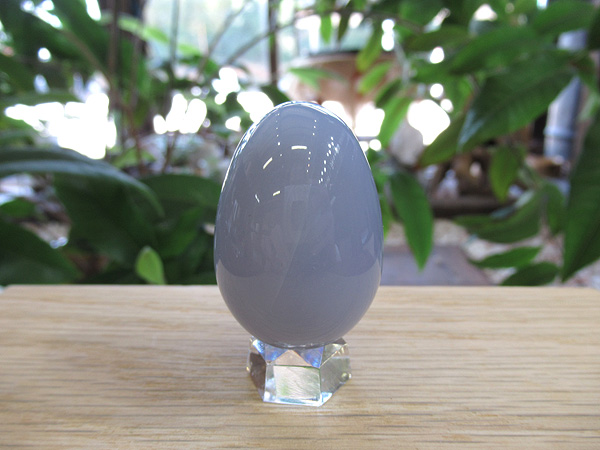 レア　高品質　ブルーオニキス　大きめ卵　egg レムリアンアクアティンカルサイト 2インチ レムリアン ブルー カルサイト クリスタル ハート #7