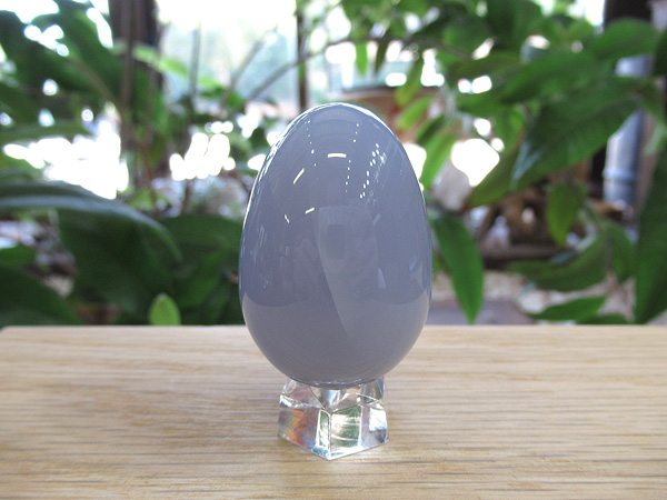 ブルーカルセドニー たまご 置石 ブルーカルセドニー 卵型 エッグ 販売 通販 | 天然石専門店【鬮石】