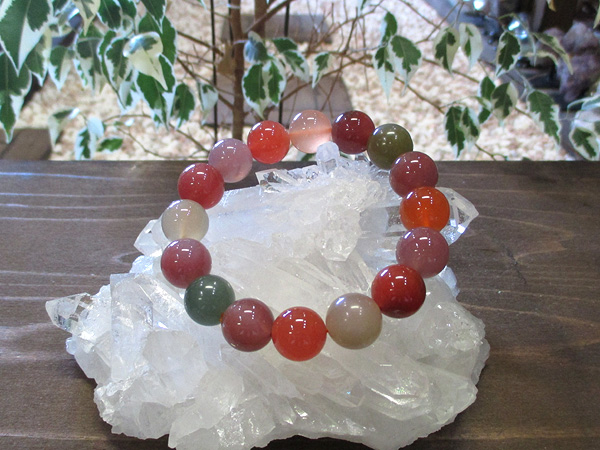 ユッキー様おまとめカラフルカルセドニー　ブレスレット　10-40 ユッキー様おまとめカラフルカルセドニー ブレスレット 10-40 ユッキー