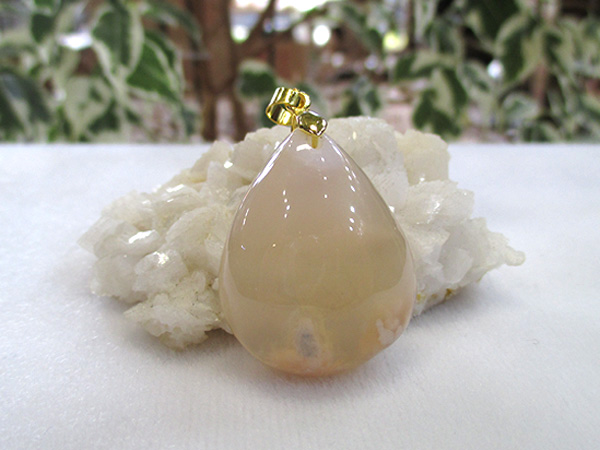 チェリーブロッサムアゲート/桜メノウ/ペンダントトップ/通販/販売 | 天然石専門店【鬮石】