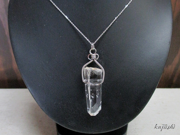 水晶 原石 【コロンビア産】 レムリアンシードクリスタル ペンダント  