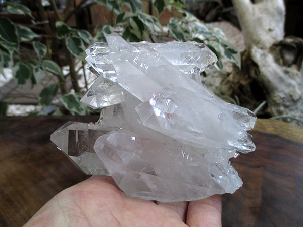 高品質 ブラジル トマスゴンサガ産 水晶 クラスター 原石 天然石専門店