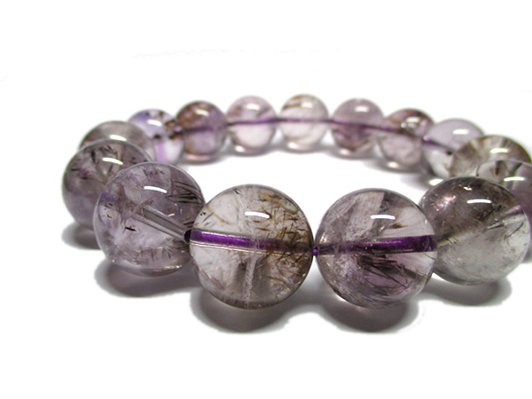 エレスチャルアメジストブレスレット 高品質]アメジストエレスチャルブレスレット/アメジストスーパーセブン