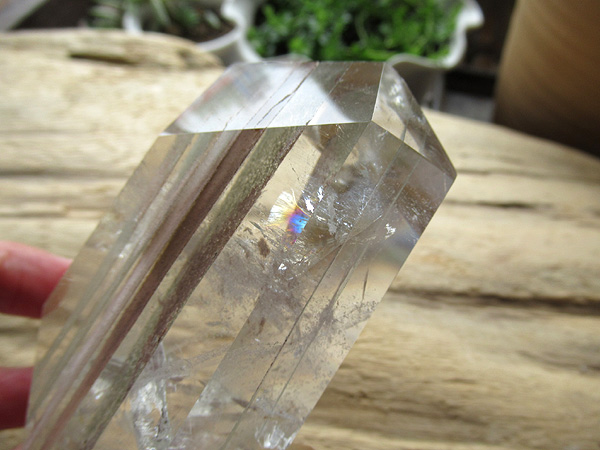 ブラジル産 高品質 ガーデン クォーツ 原石ポリッシュ 水晶