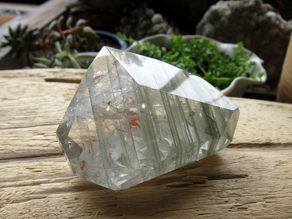 高品質！天然石レインボーガーデンクォーツ 高品質 レインボーガーデンクォーツ 原石ポリッシュの通販 水晶