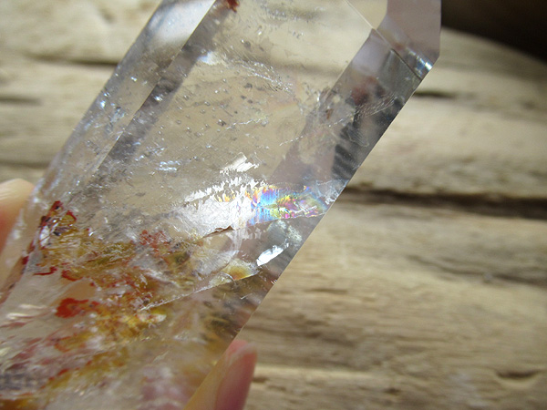 ブラジル産 高品質 ガーデン クォーツ 原石ポリッシュ 水晶