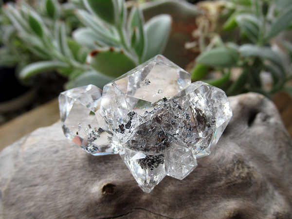 ハーキマーダイヤモンド 連結結晶 群晶 クラスター 水晶原石 | 天然石