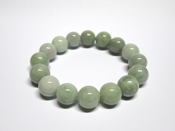 天然翡翠 ひすい ジェダイト ブレスレット 約13mm ミャンマー産 通販