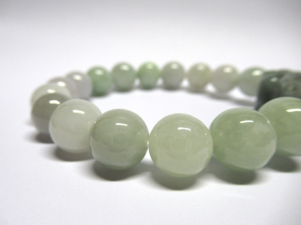 天然翡翠 ジェダイト 貔貅（ひきゅう） 彫刻 ブレスレット 販売 天然石専門店