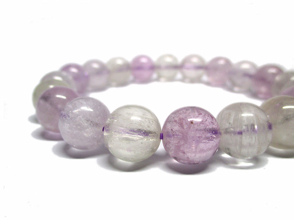 クンツァイト ブレスレット 約10mm 天然石アクセサリー販売専門店【鬮石】 