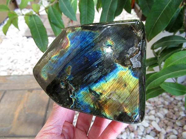 ラブラドライト置物　パワーストーン置物 ラブラドライト置物パワーストーン置物