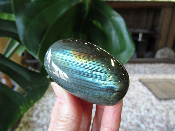 ラブラドライト フリーシェイプ 原石 タンブル 天然石