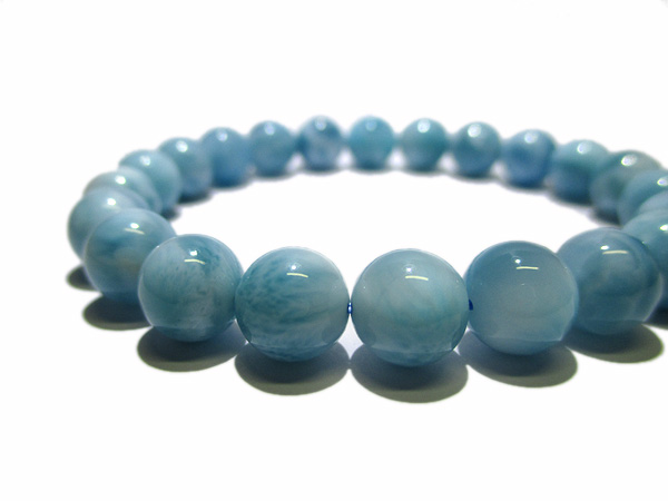 ラリマー 高品質 ブレスレット 通販 約8.5mm | 天然石アクセサリー販売  