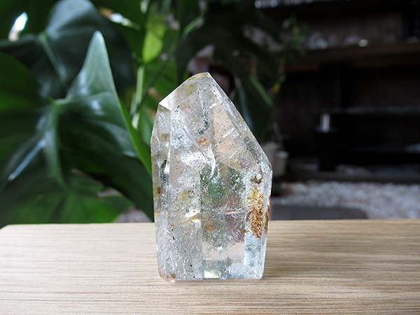 マダガスカル産 高品質 ガーデンクォーツ 原石ポリッシュ 水晶