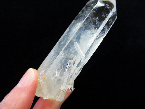 チタニウムインクォーツ（パスウェイクォーツ）原石 コロンビア産 水晶