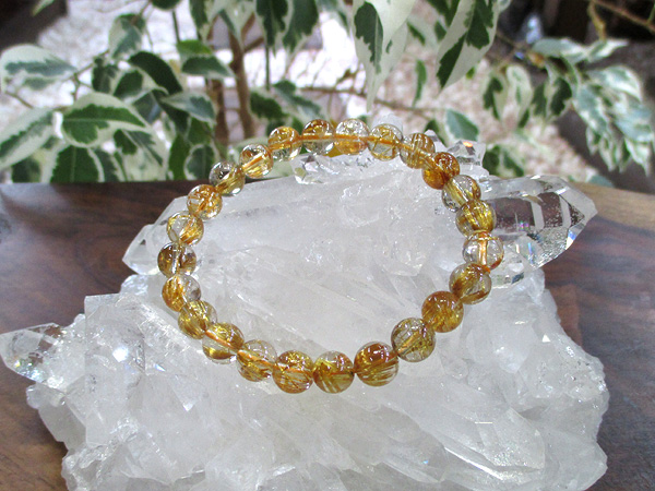 ルチルクォーツブレスレット 天然石アクセサリーの通販 販売専門店 鬮石