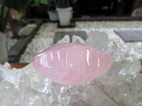 ローズクォーツ ハート マダガスカル産 | 天然石専門店【鬮石】