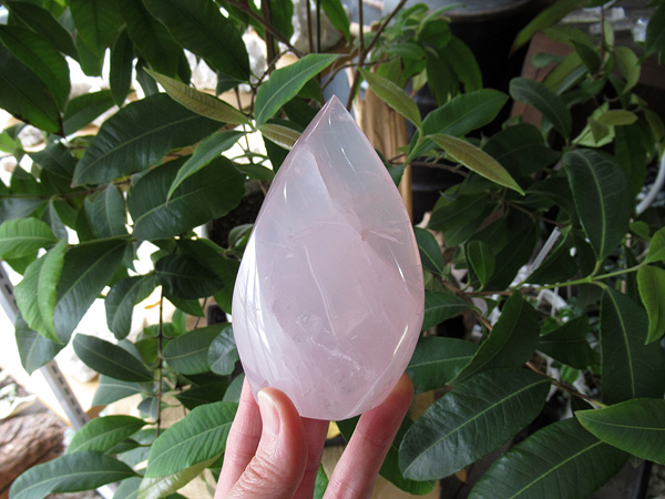 ローズクォーツ 原石ポリッシュ 紅水晶