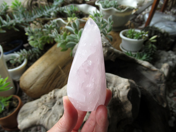 ローズクォーツ 原石ポリッシュ 紅水晶