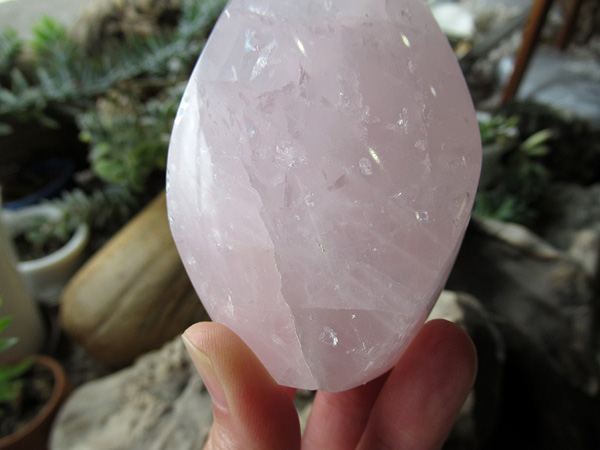 ローズクォーツ 原石ポリッシュ 紅水晶