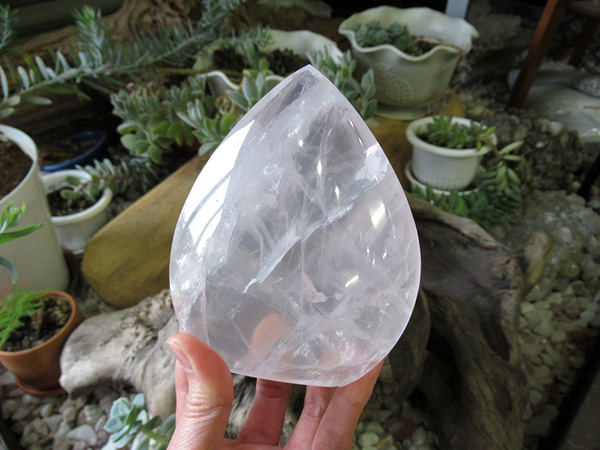 ローズクォーツ 原石ポリッシュ 紅水晶