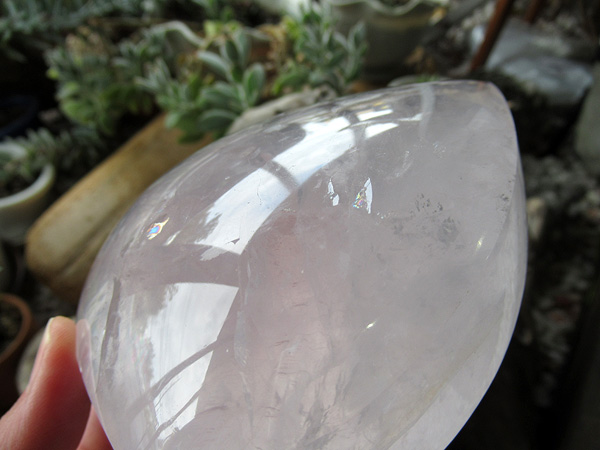 ローズクォーツ ポイント 紅水晶 | 天然石専門店 【鬮石】