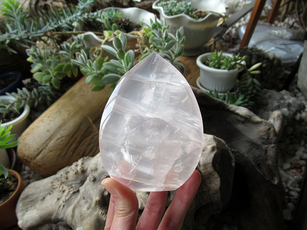 ローズクォーツ 原石ポリッシュ 紅水晶