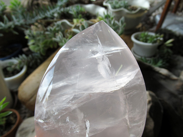 ✨破格✨絶品‼️ローズクオーツ☆噴水☆天然石☆ファウンテン☆秘蔵品☆1459g ブラジル産 ローズクォーツ – 天然石ハッピーギフト