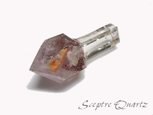 希少！マダガスカル産レピドクロサイトインセプタークォーツ（ファイヤークォーツ）水晶ポリッシュ