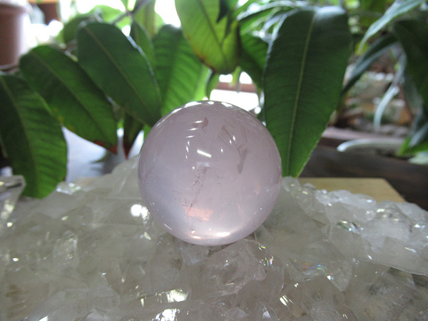 高品質 スターローズクォーツ 紅水晶 丸玉 販売 | 天然石専門店 【鬮石】 