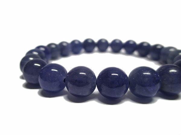 タンザナイトブレスレット 約8.5～9mm 天然石専門店【鬮石】
