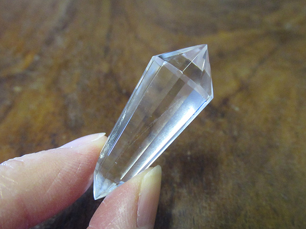 ダブルポイント ヴィジョンクォーツ 水晶 天然石 希少 鉱物 両剣水晶 両剣水晶 ダブルポイント 水晶原石 ブラジル産 天然石 鉱物