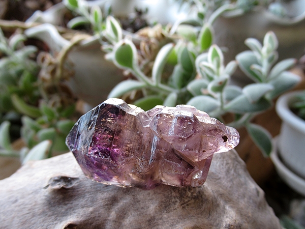 ザンビア産 アメジストエレスチャル ザンビア産 アメジストエレスチャル