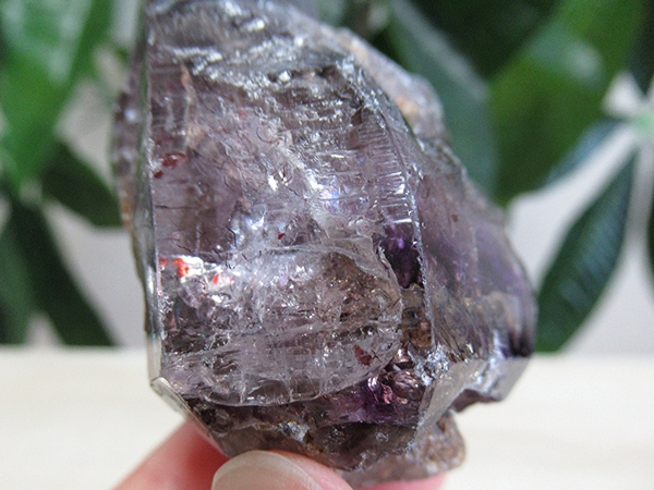 ザンビア産 アメジストエレスチャル原石