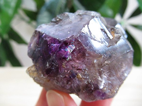 ザンビア産 アメジストエレスチャル原石