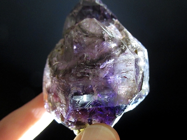 ザンビア産 アメジストエレスチャル原石