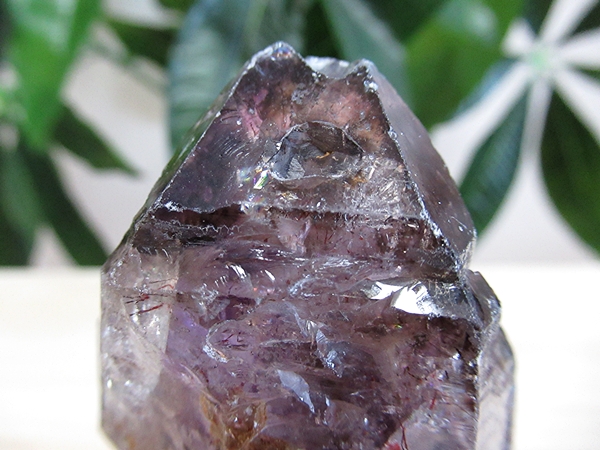 ザンビア産 アメジストエレスチャル原石