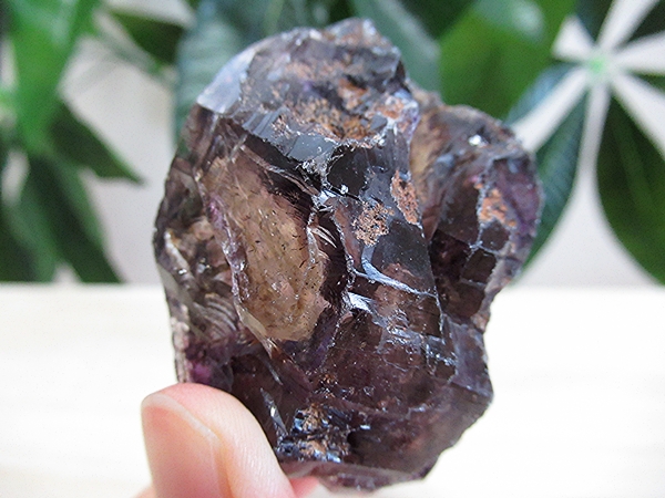 ザンビア産 アメジストエレスチャル原石