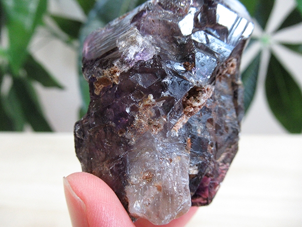 ザンビア産 アメジストエレスチャル原石