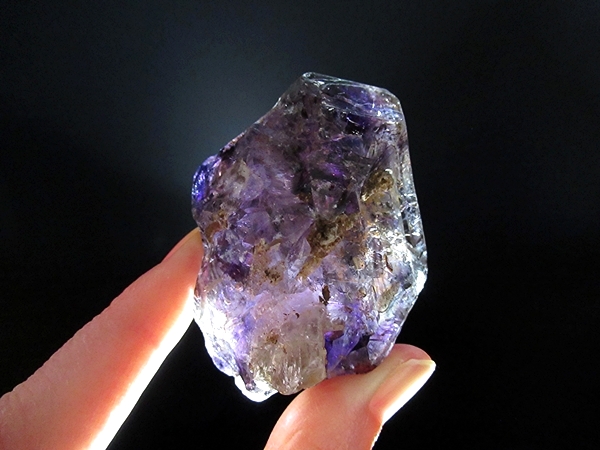 ザンビア産 アメジストエレスチャル原石