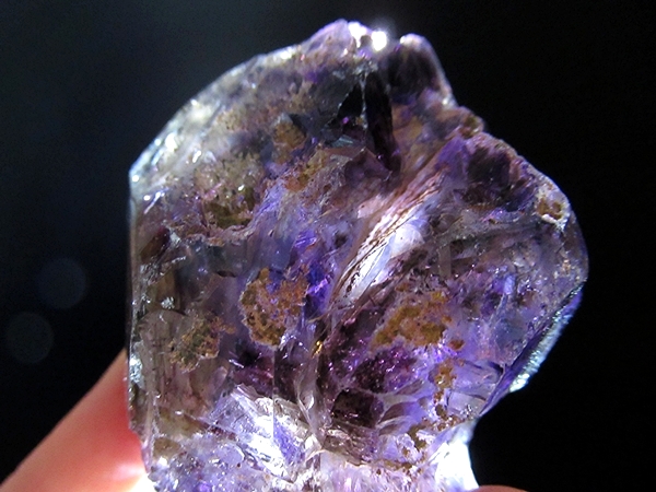 ザンビア産 アメジストエレスチャル原石