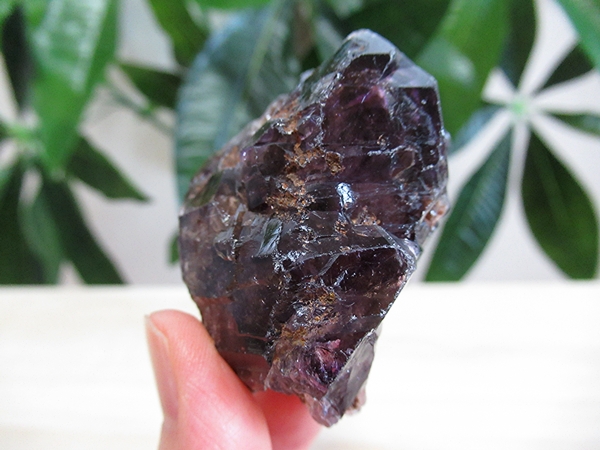 ザンビア産 アメジストエレスチャル原石