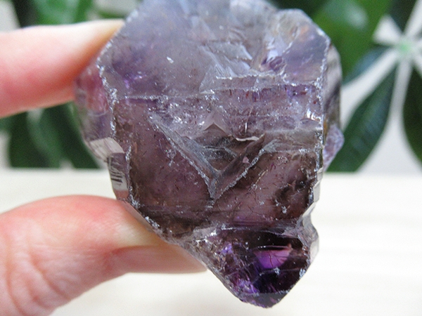 ザンビア産 アメジストエレスチャル原石