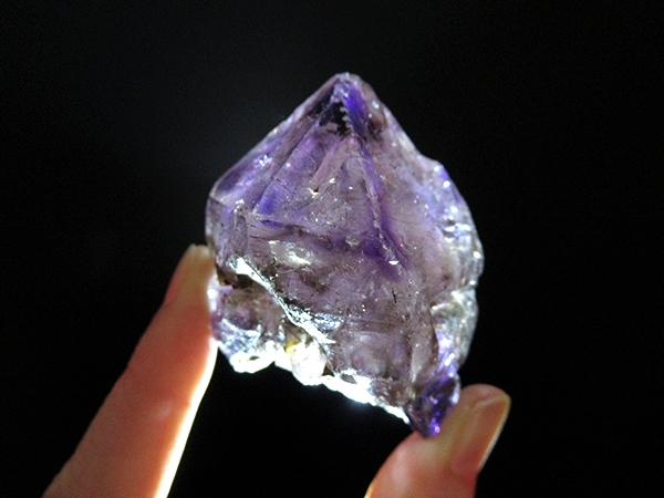 ザンビア産 アメジストエレスチャル原石