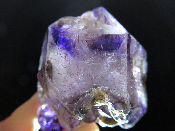 ザンビア産 アメジストエレスチャル原石