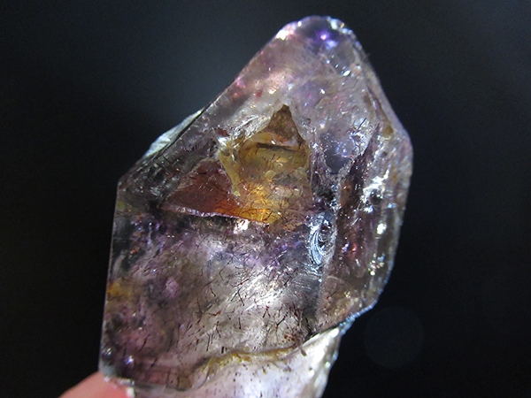 ザンビア産 アメジストエレスチャル原石