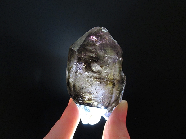 ザンビア産 アメジストエレスチャル原石