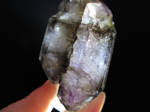 ザンビア産 アメジストエレスチャル原石